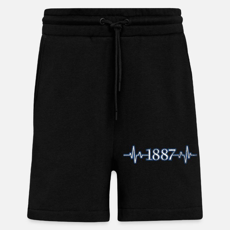 1887 Liebe - Shorts - made by SPREAD - SOLID BLACK