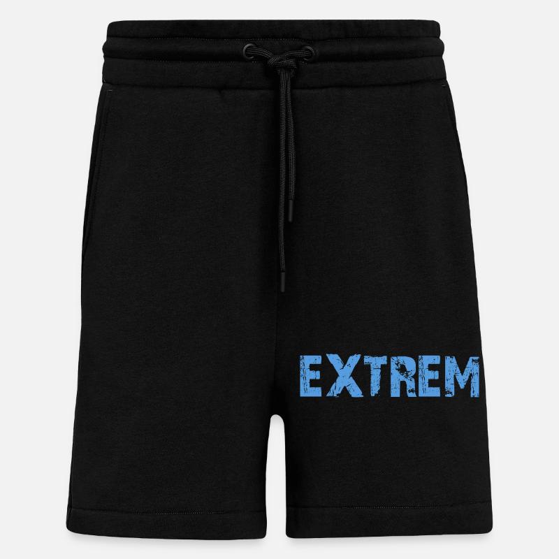 EXTREM - Shorts - made by SPREAD - SOLID BLACK