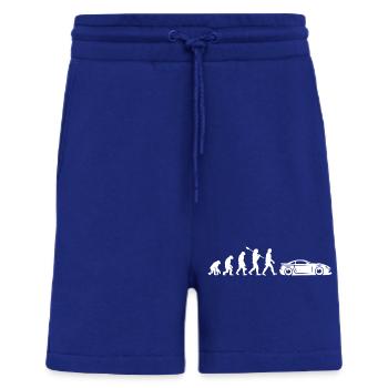 Evolution Sports Car - Shorts - made by SPREAD - Iconic Blue - Front