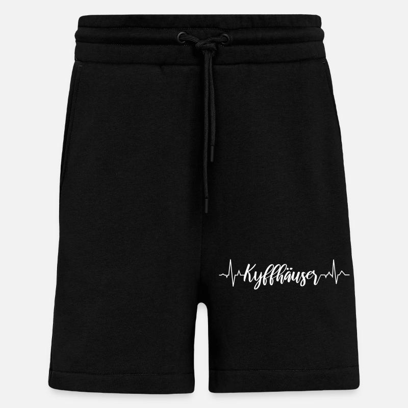 EKG Kyffhäuser - Shorts - made by SPREAD - SOLID BLACK