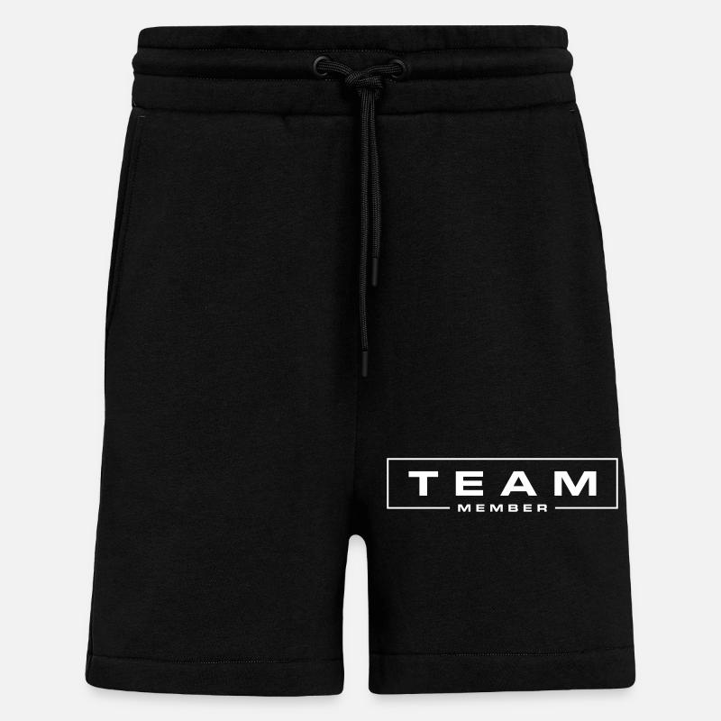 Team Mitglied - Shorts - made by SPREAD - SOLID BLACK