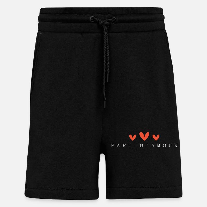 Opa der Liebe - Shorts - made by SPREAD - SOLID BLACK
