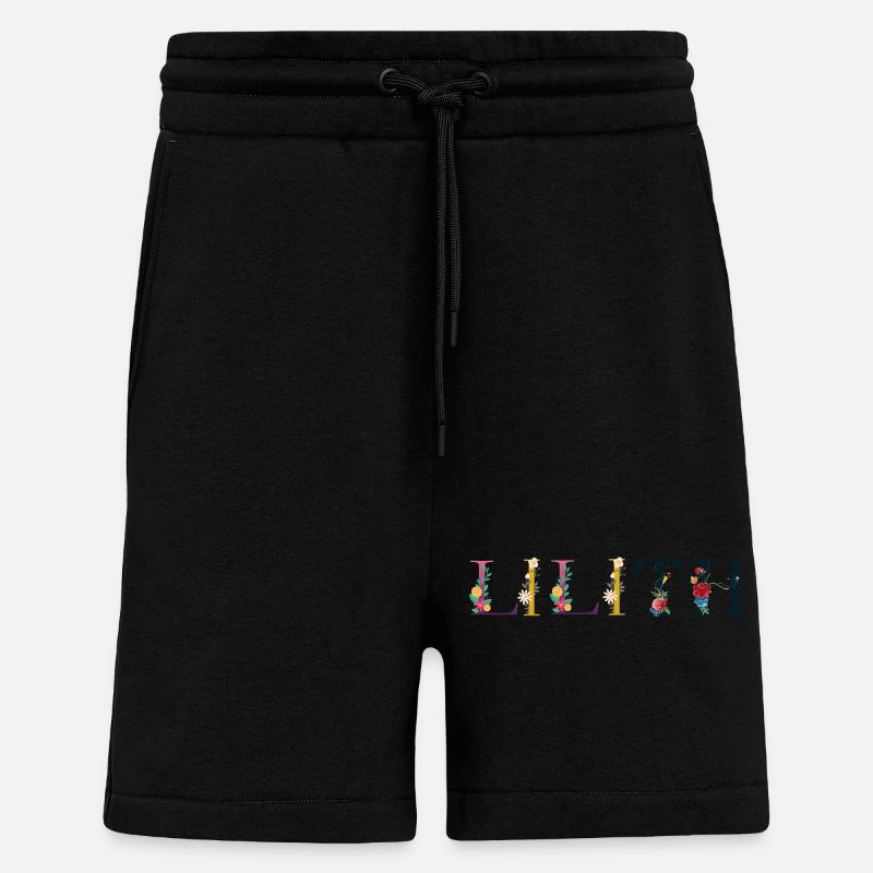 Lilith - Short bio décontracté fabriqué en UE - SOLID BLACK