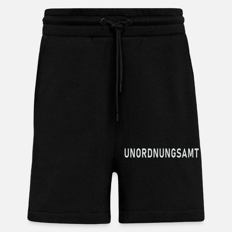 UNORDNUNGSAMT - Shorts - made by SPREAD - SOLID BLACK