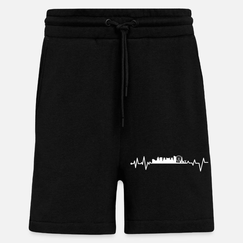 Warten auf Design - Shorts - made by SPREAD - SOLID BLACK