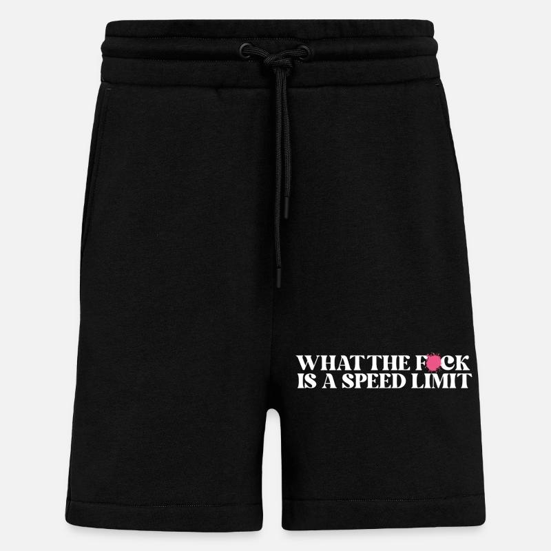 Car - Shorts - made by SPREAD - SOLID BLACK