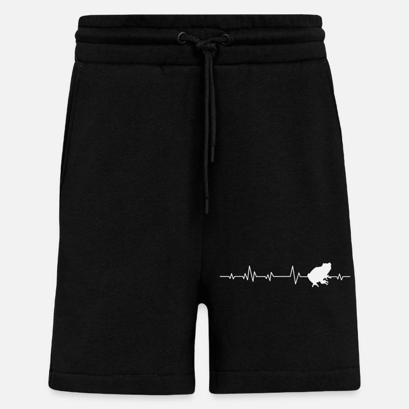 Frog Frogs - Shorts - made by SPREAD - SOLID BLACK