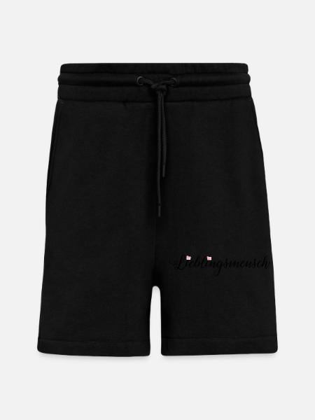 Lieblingsmensch - Shorts - made by SPREAD - SOLID BLACK
