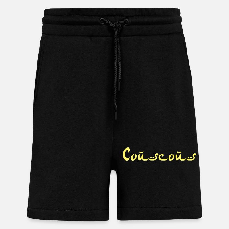 Couscous Couscus - Shorts - made by SPREAD - SOLID BLACK