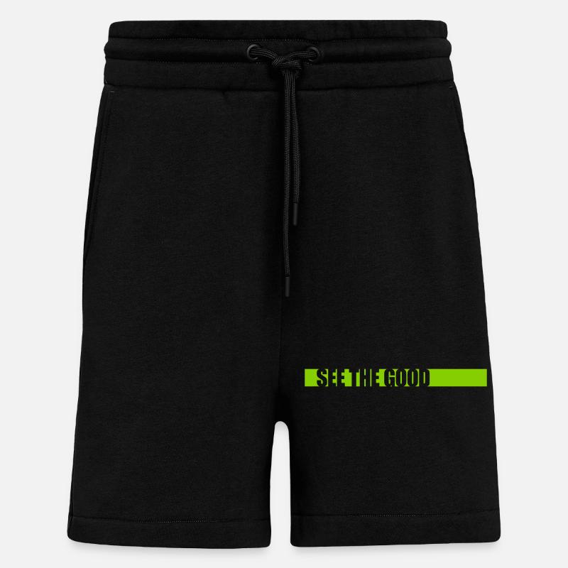 see the good quote - Shorts - made by SPREAD - SOLID BLACK