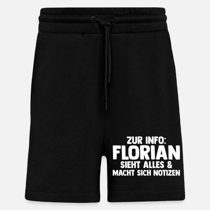 Florian - Shorts - made by SPREAD - SOLID BLACK