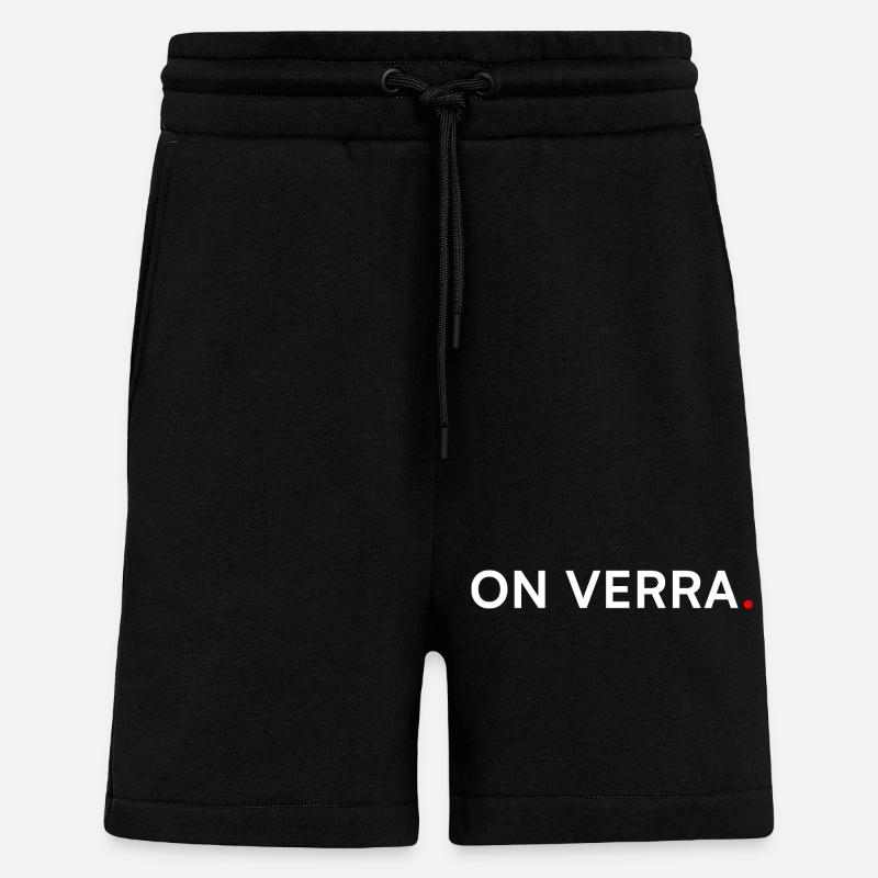 ON VERRA. Humour Minimal Procrastination - Short bio décontracté fabriqué en UE - SOLID BLACK