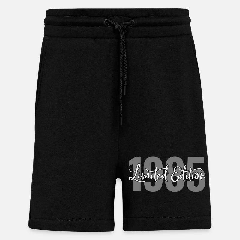 Edition limitée 1985 - Short bio décontracté fabriqué en UE - SOLID BLACK