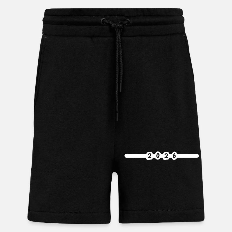 2026 Jahr - Shorts - made by SPREAD - SOLID BLACK