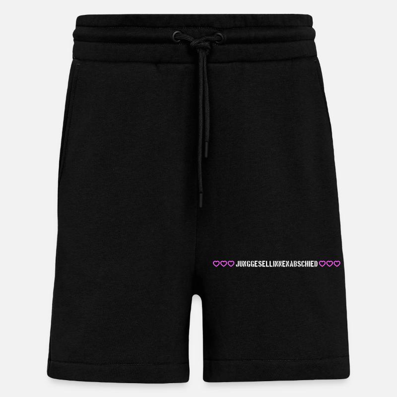 Junggesellinnenabschied herzchen - Shorts - made by SPREAD - SOLID BLACK