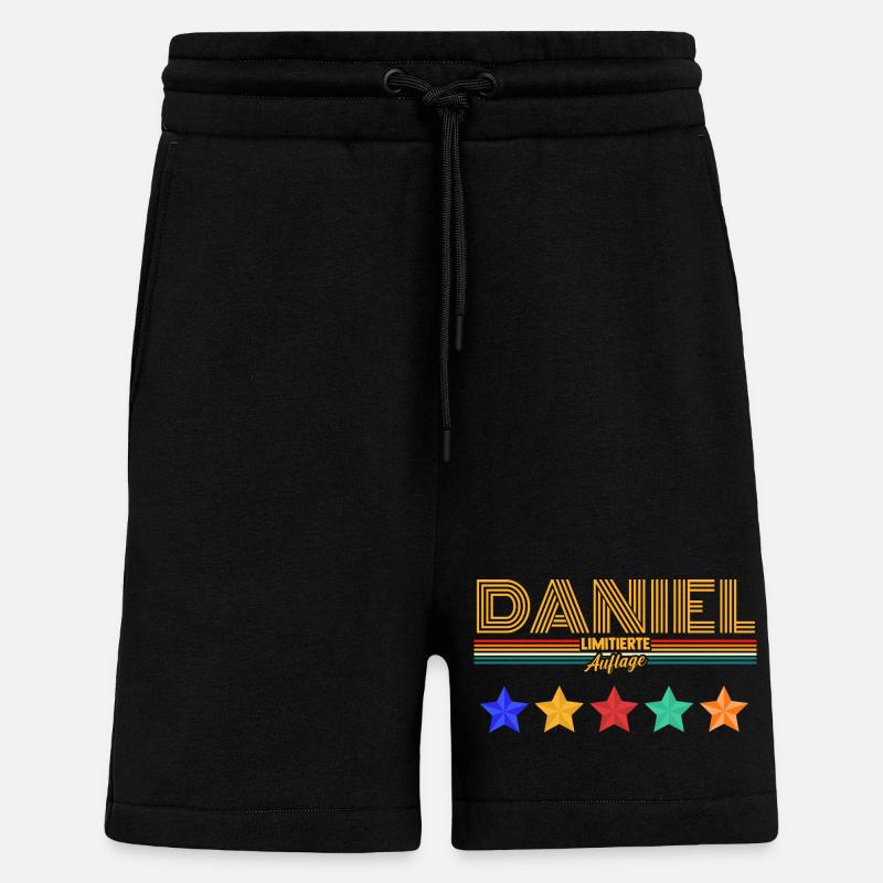 Daniel - Short bio décontracté fabriqué en UE - SOLID BLACK