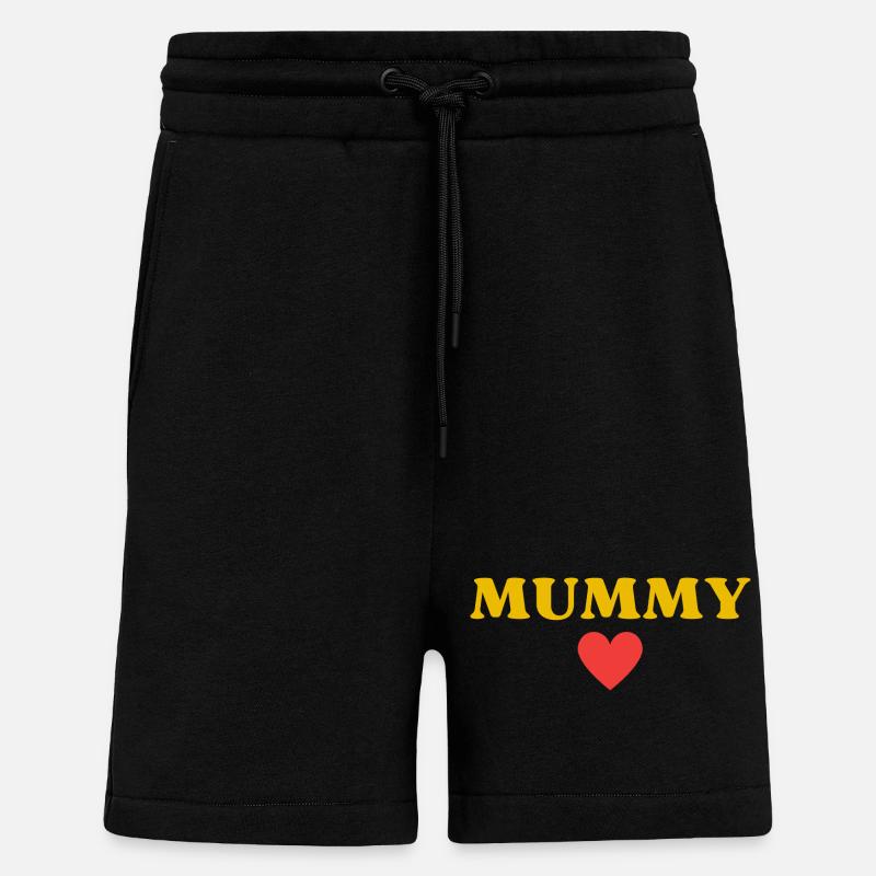 Best Mummy Ever - Shorts - made by SPREAD - SOLID BLACK