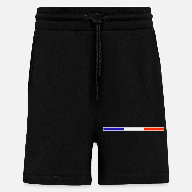 Rectangle 1 - Short bio décontracté fabriqué en UE - SOLID BLACK