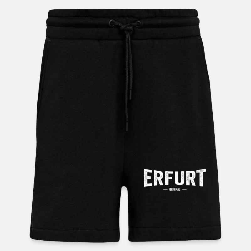 Erfurt Original - Shorts - made by SPREAD - SOLID BLACK
