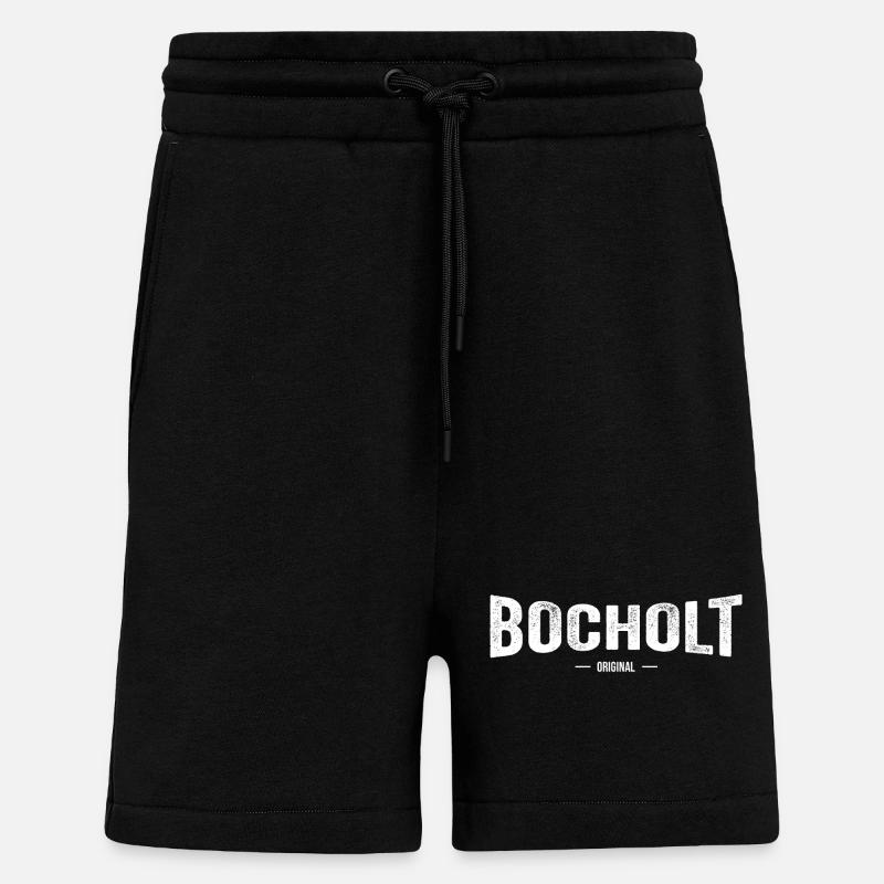 Bocholt Original - Shorts - made by SPREAD - SOLID BLACK