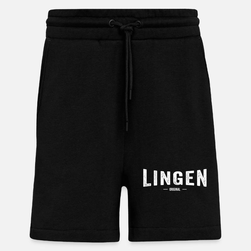 Lingen Original - Shorts - made by SPREAD - SOLID BLACK