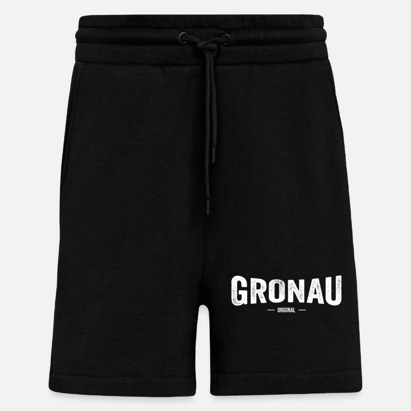Gronau Original - Shorts - made by SPREAD - SOLID BLACK