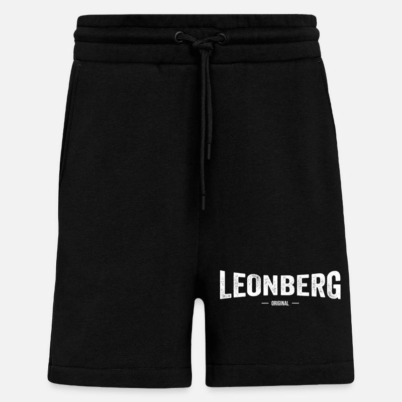Leonberg Original - Shorts - made by SPREAD - SOLID BLACK