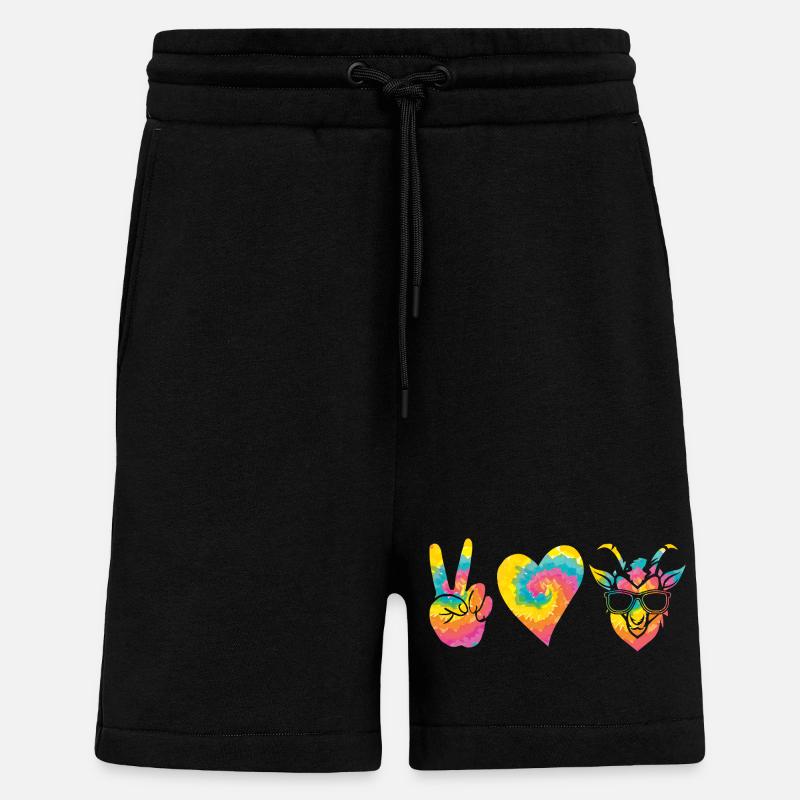Ziegen - Shorts - made by SPREAD - SOLID BLACK