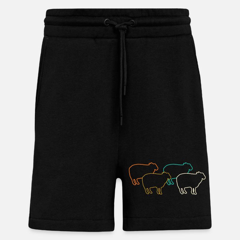 Shepherd Sheep - Shorts - made by SPREAD - SOLID BLACK