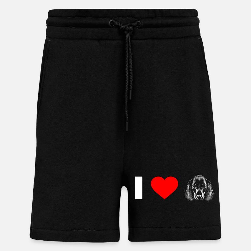 Dackel-Liebe - Shorts - made by SPREAD - SOLID BLACK