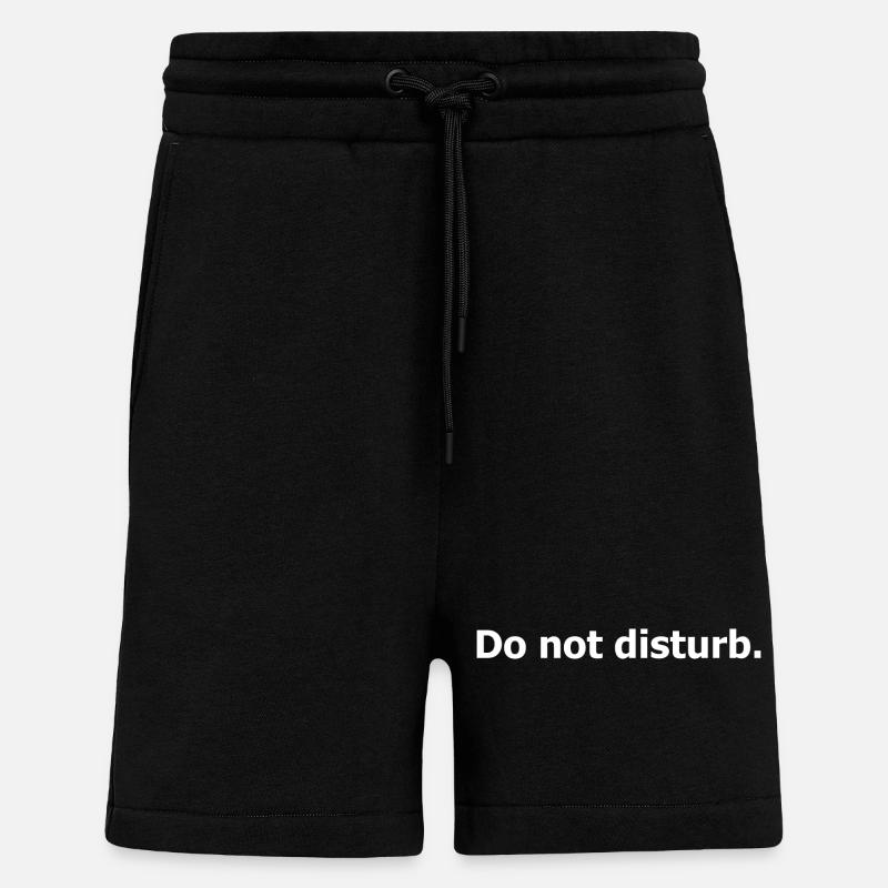Bitte nicht stören. - Shorts - made by SPREAD - SOLID BLACK