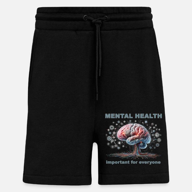 À tes souhaits - Short bio décontracté fabriqué en UE - SOLID BLACK