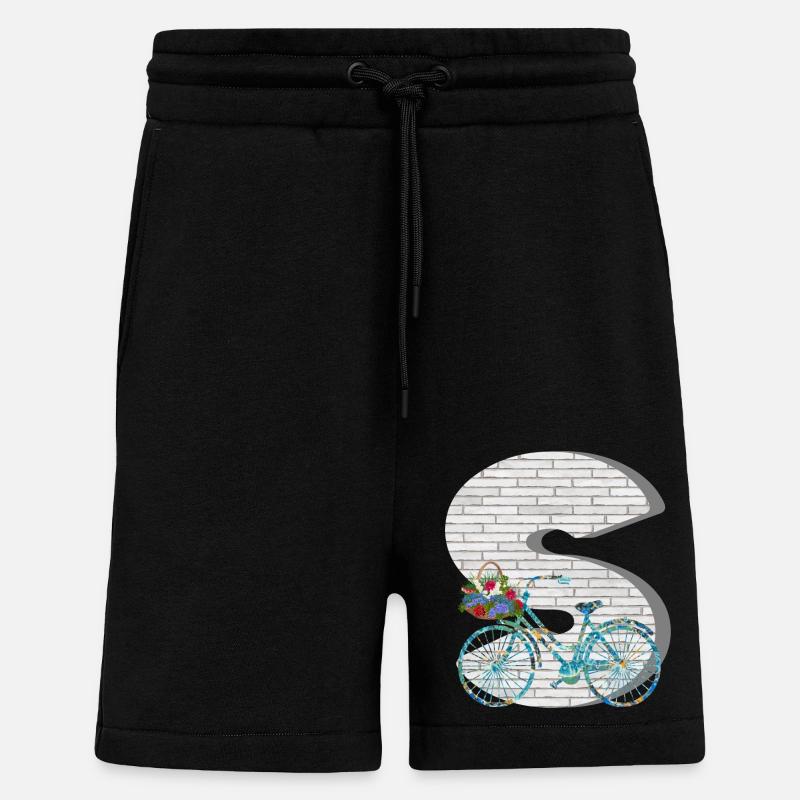 fahrrad e 100 s - Shorts - made by SPREAD - SOLID BLACK