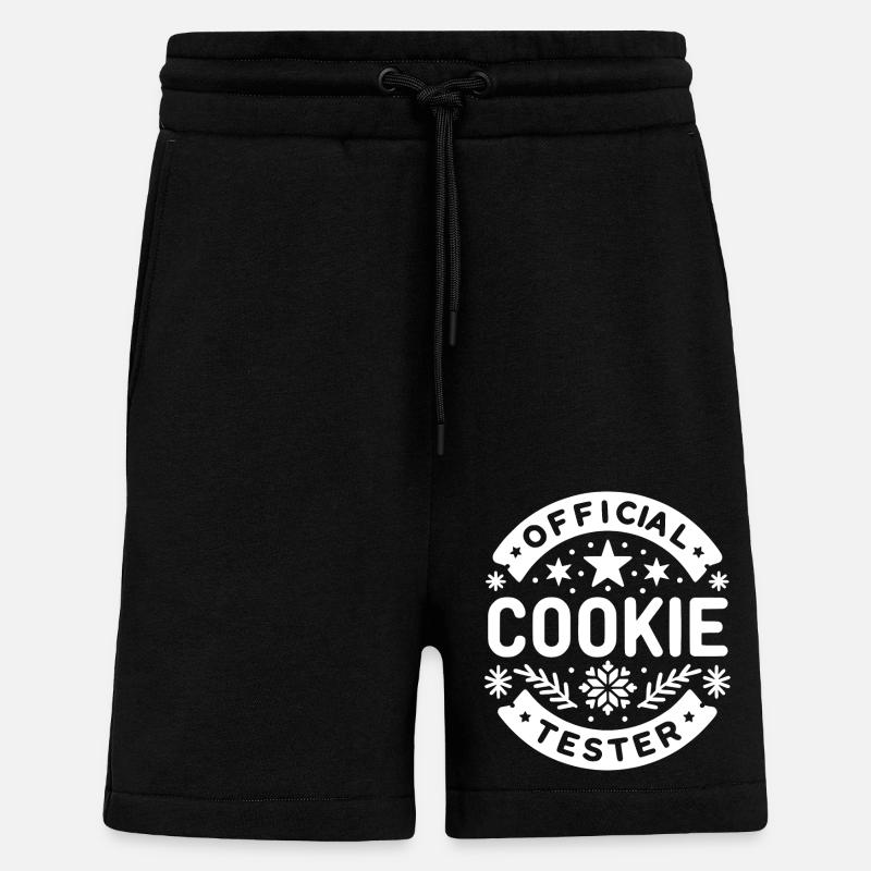 Offizieller Cookie-Tester - Shorts - made by SPREAD - SOLID BLACK