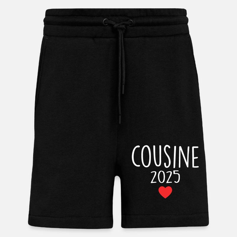 Cousin - Future Cousin 2025 - Shorts - made by SPREAD - SOLID BLACK