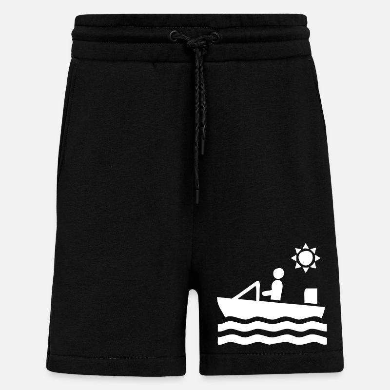 Boot Fahrer - Shorts - made by SPREAD - SOLID BLACK