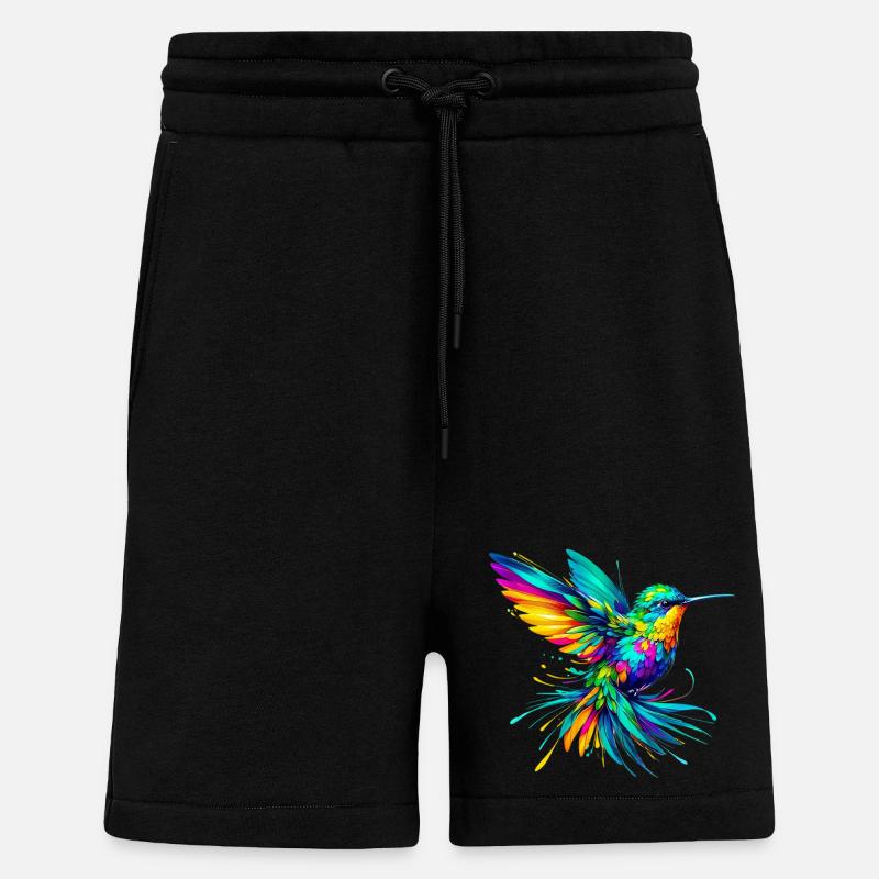Colibri - Short bio décontracté fabriqué en UE - SOLID BLACK