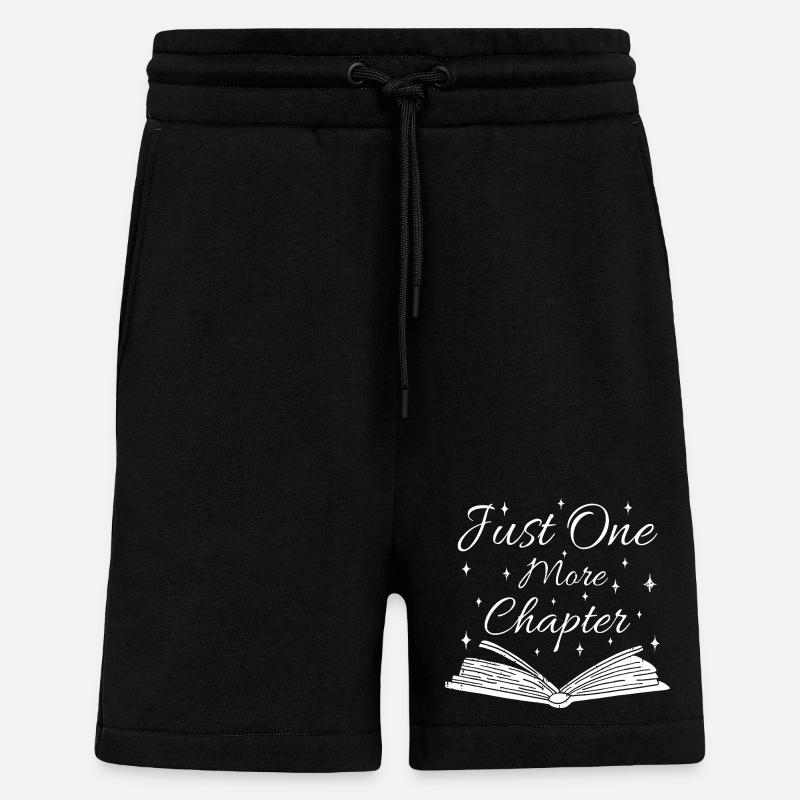 Just One More Chapter - Shorts - made by SPREAD - SOLID BLACK
