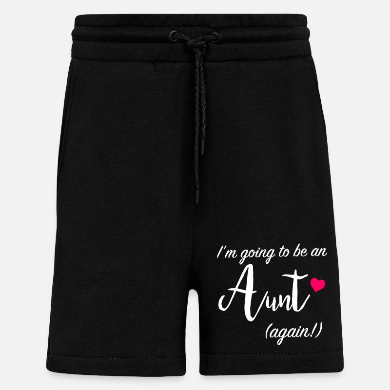 Aunt Again Ankündigungsabschlag - Shorts - made by SPREAD - SOLID BLACK