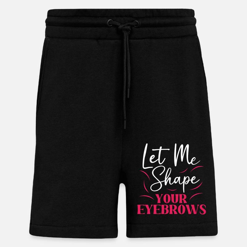 Make-up Microblading Kosmetik Kosmetikerin - Shorts - made by SPREAD - SOLID BLACK