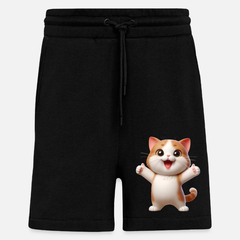 Katze 1 - Shorts - made by SPREAD - SOLID BLACK