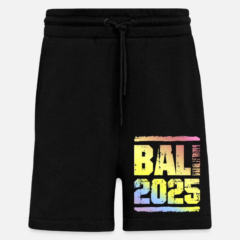 Bali 2025 Bunt - Shorts - made by SPREAD - SOLID BLACK
