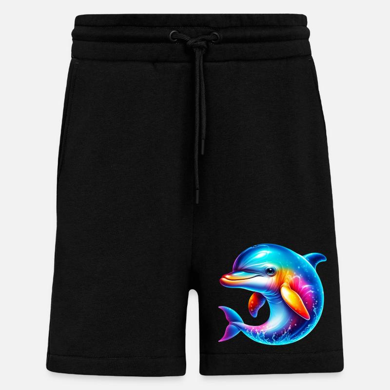 Delfin - Shorts - made by SPREAD - SOLID BLACK