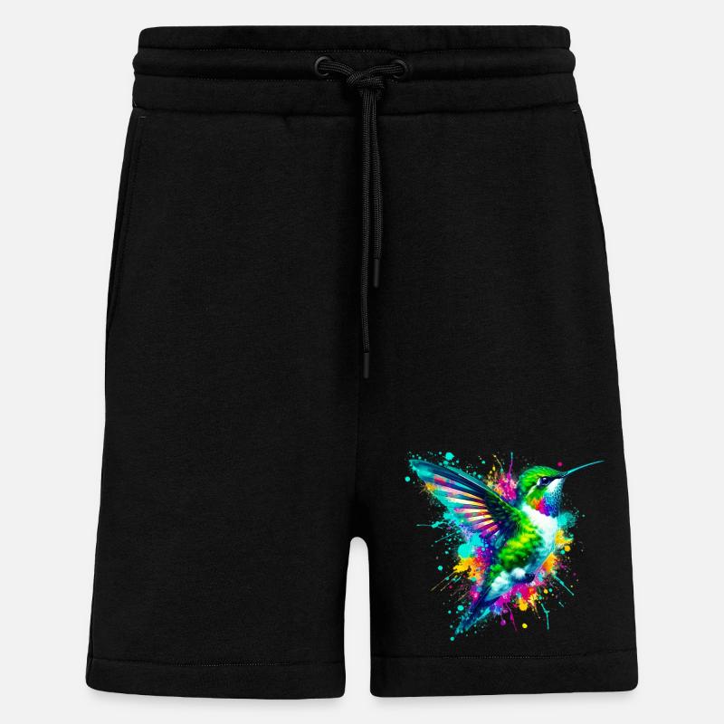 Kolibri - Shorts - made by SPREAD - SOLID BLACK