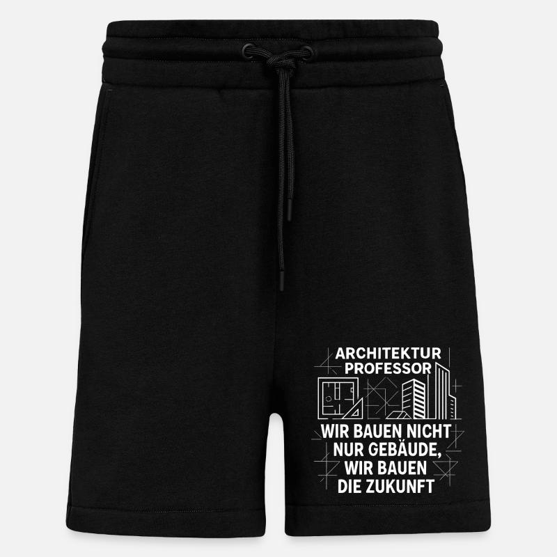 Architektur-Profi Spruch - Shorts - made by SPREAD - SOLID BLACK