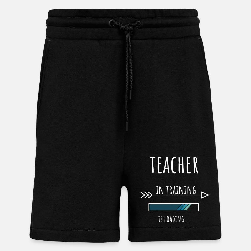 Teacher Gift Profession Training Teacher - Shorts - made by SPREAD - SOLID BLACK