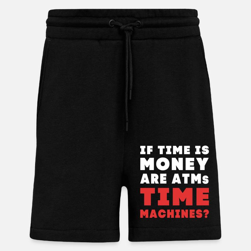 Zeitreise - Shorts - made by SPREAD - SOLID BLACK
