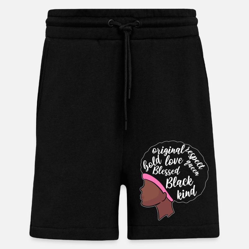 Mobbing - Shorts - made by SPREAD - SOLID BLACK