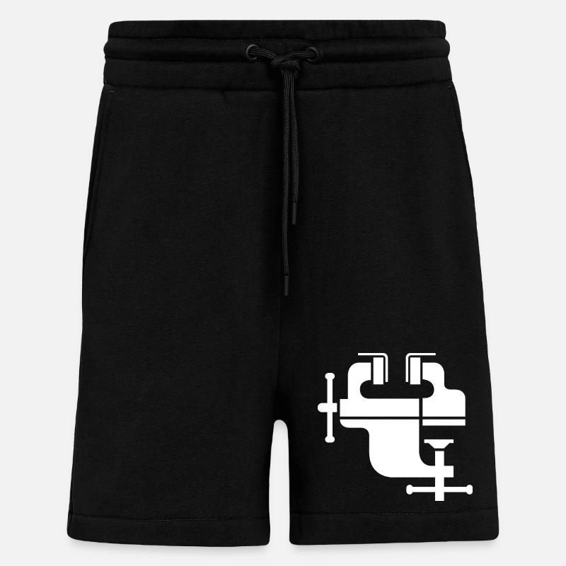 Vice Tool Icon Symbol Illustration - Shorts - made by SPREAD - SOLID BLACK