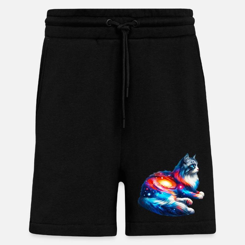 Katze - Shorts - made by SPREAD - SOLID BLACK